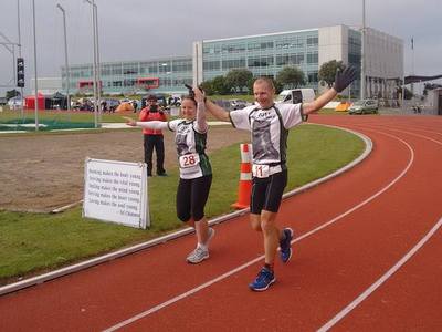 Justin and Sharon pass their 100 miles in NZ