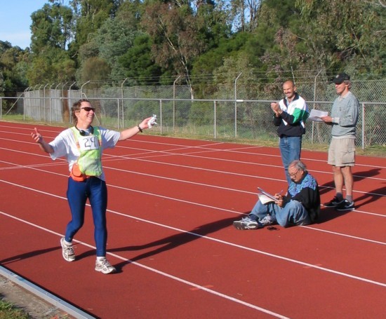 Jill Green finishing